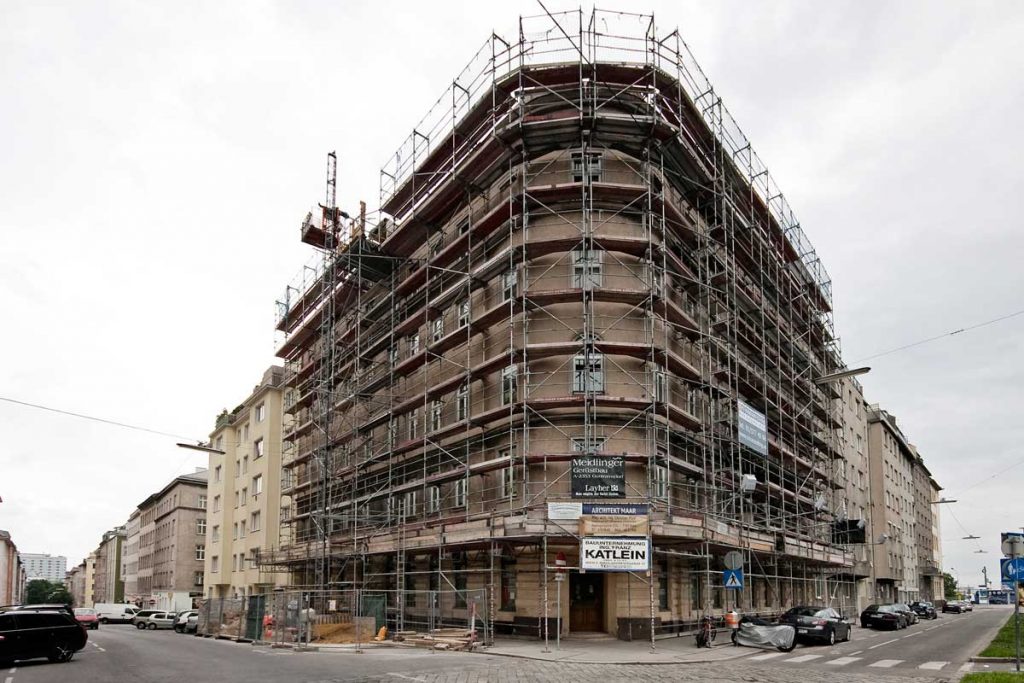 Fassadenrenovierung Baumeister Wien